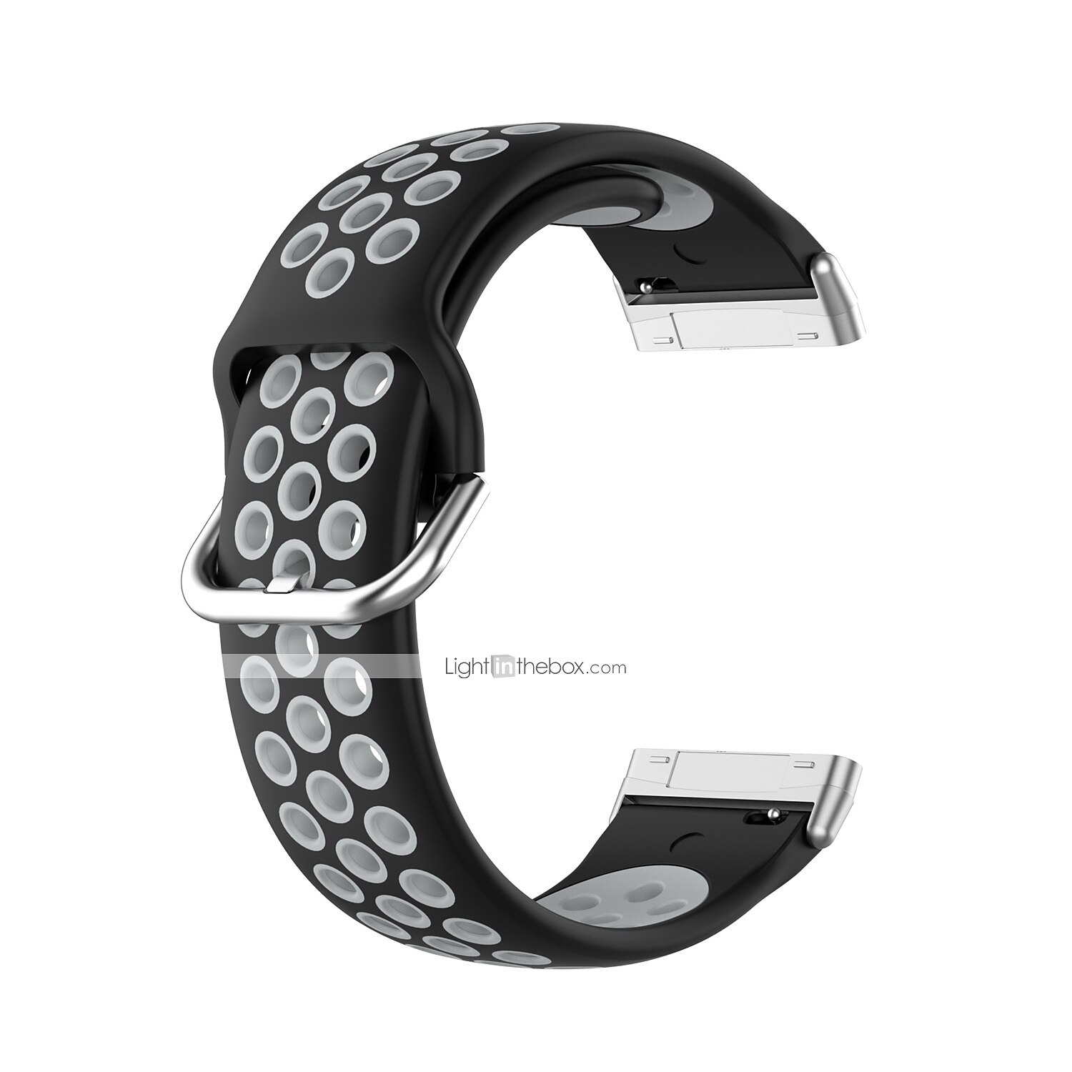 Smart Watch Band Συμβατό με Fitbit Versa 4 Sense 2 Versa 3 Sense κράμα σιλικόνη Εξυπνο ρολόι Λουρί Ελαστικό Ρυθμιζόμενο Πόρπη από ανοξείδωτο ατσάλι Αθλητικό Μπρασελέ Αντικατάσταση Περικάρπιο 2025 - $14.99 –P11
