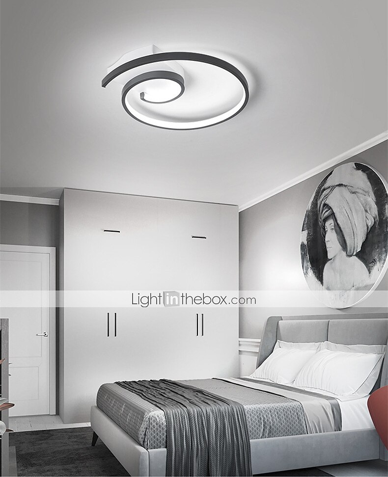 42cm 52cm plafoniera a led design a spirale rotonda nuova lampada da camera da letto led new fashion semplice lampada da soffitto in camera studio personalizzato in alluminio lampade da sala da pranzo del 2025 a $204.99 –P2