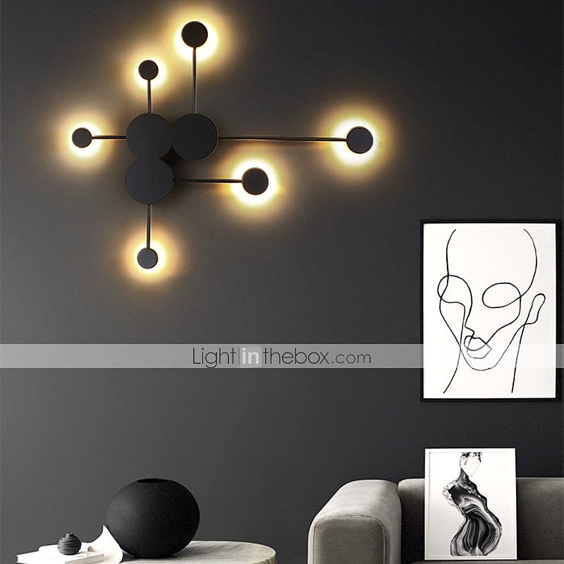 lightinthebox luci da parete a led moderne in stile nordico da incasso plafoniere antiriflesso creativo soggiorno ufficio applique da parete in ferro 110-120v 220-240v 8 w del 2025 a $170.99 –P8