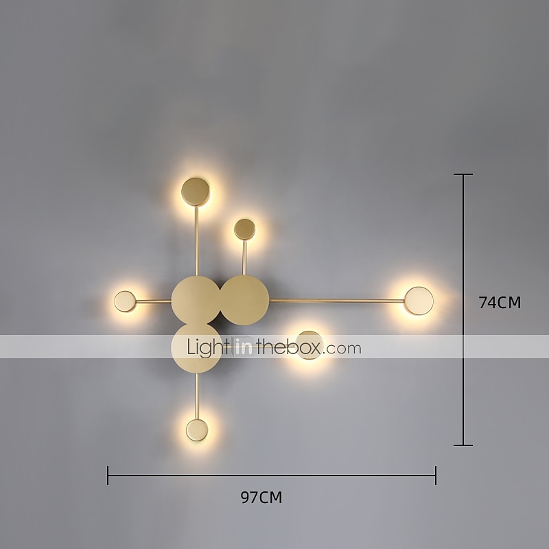 lightinthebox luci da parete a led moderne in stile nordico da incasso plafoniere antiriflesso creativo soggiorno ufficio applique da parete in ferro 110-120v 220-240v 8 w del 2025 a $170.99 –P11