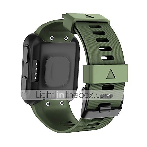 Bracelet de montre connectée pour Garmin Forerunner 30/35 Silicone Montre intelligente Sangle Doux Respirable Bracelet Sport Remplacement Bracelet de 2025 ? $13.99 –P2
