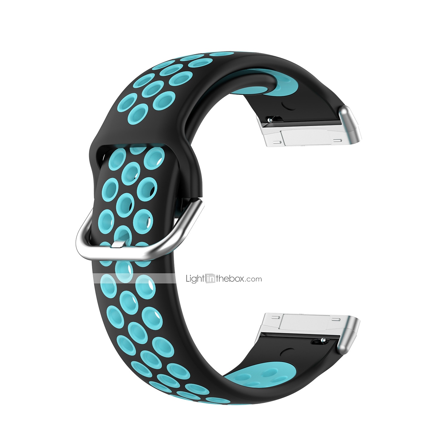 Smart Watch Band Συμβατό με Fitbit Versa 4 Sense 2 Versa 3 Sense κράμα σιλικόνη Εξυπνο ρολόι Λουρί Ελαστικό Ρυθμιζόμενο Πόρπη από ανοξείδωτο ατσάλι Αθλητικό Μπρασελέ Αντικατάσταση Περικάρπιο 2025 - $14.99 –P14