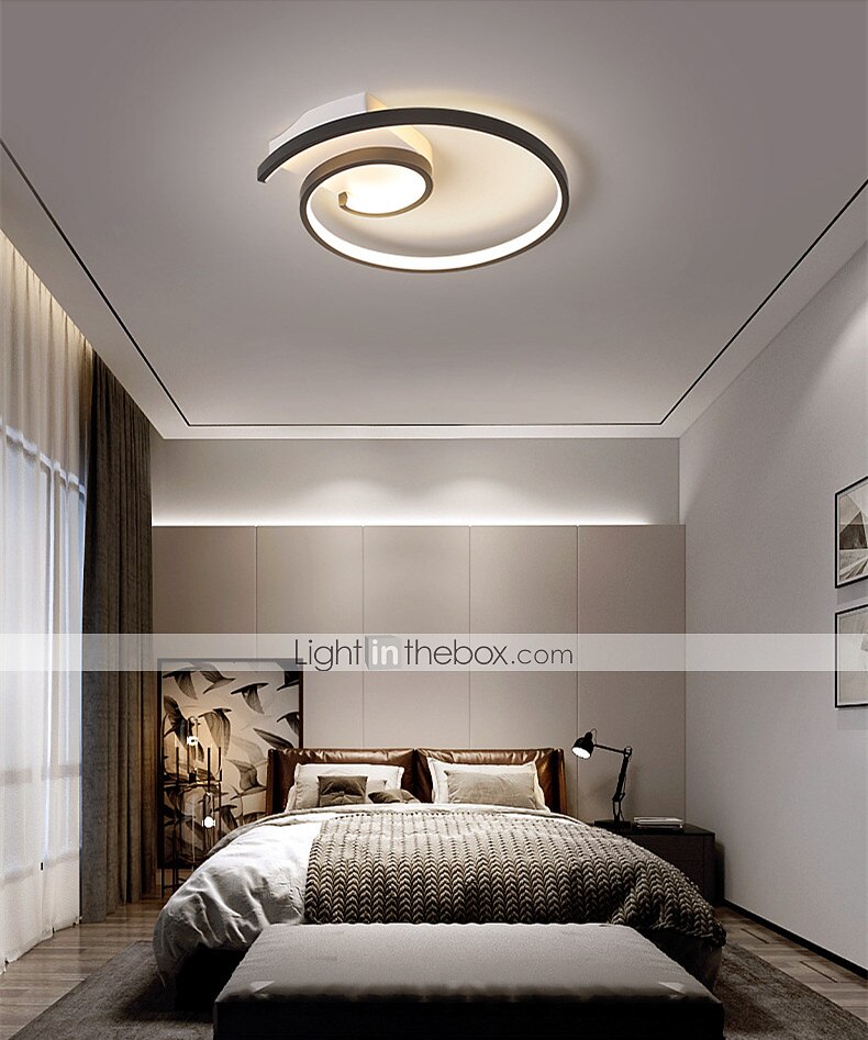 42cm 52cm plafoniera a led design a spirale rotonda nuova lampada da camera da letto led new fashion semplice lampada da soffitto in camera studio personalizzato in alluminio lampade da sala da pranzo del 2025 a $204.99 –P4