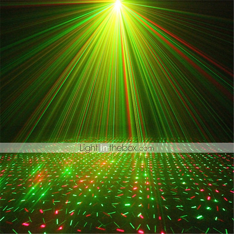 Mini proyector estroboscopio de color cielo estrella luz láser música para el hogar par fiesta de navidad discoteca escenario flash iluminación luces estroboscópicas 2025 - $30.99 –P4