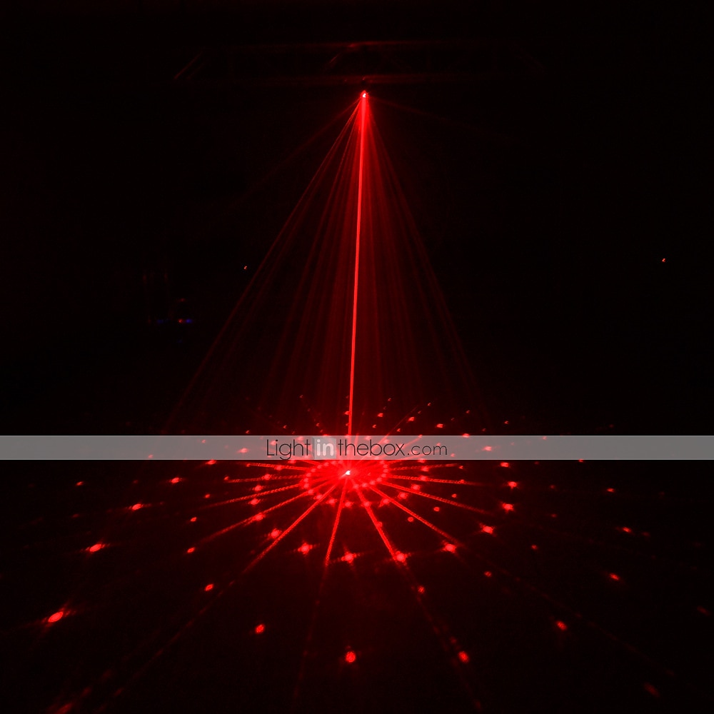 DJ Disco Stage Party Lights Laser Strobe Lights LED Sound Activated 60 Patterns RGB Flash Projector with Remote Control for Christmas Halloween Pub KTV Bar Dance Gift Birthday Christmas Gift 2025 - $38.99 –P10
