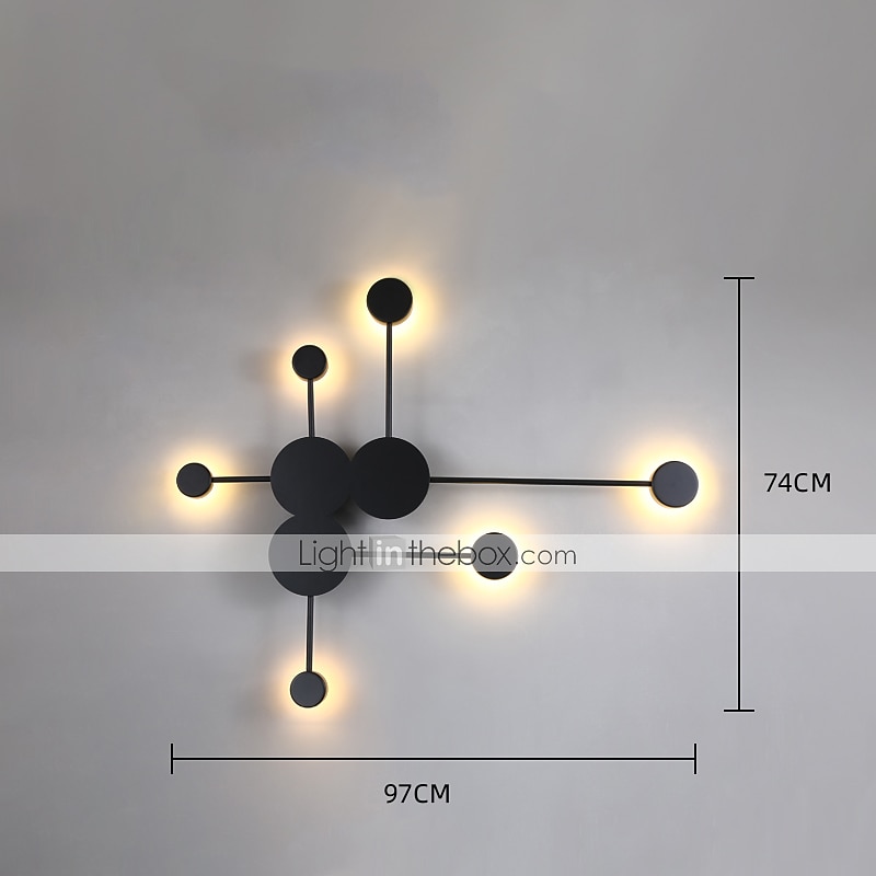 lightinthebox luci da parete a led moderne in stile nordico da incasso plafoniere antiriflesso creativo soggiorno ufficio applique da parete in ferro 110-120v 220-240v 8 w del 2025 a $170.99 –P10
