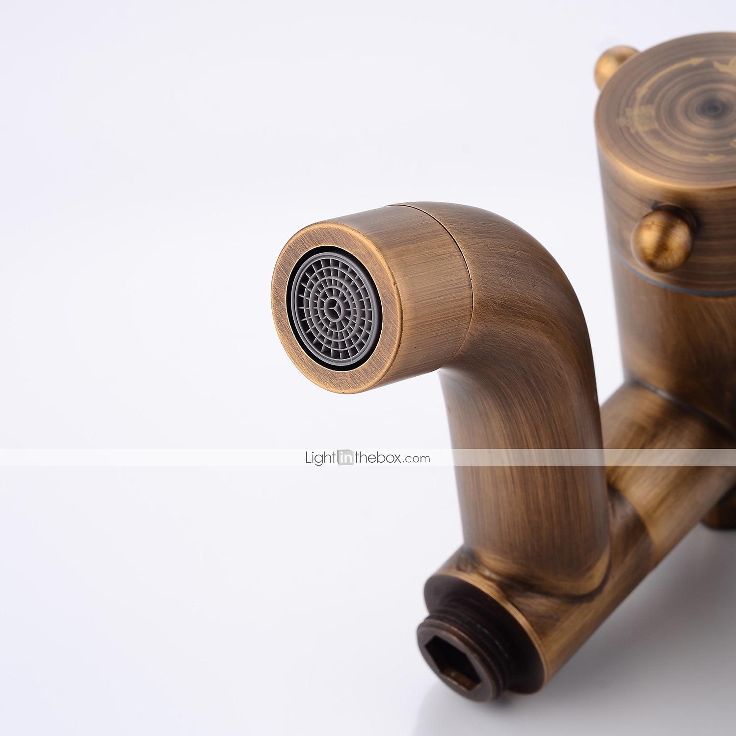 Shower Faucet,Shower System Set - Handshower Included pullout Waterfall Vintage Style / Country Antique Brass Mount Outside Ceramic Valve Bath Shower Mixer Taps 2025 - $307.79 –P10