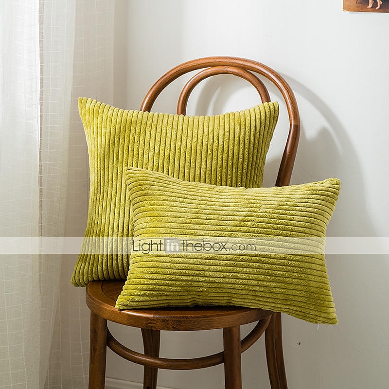 Decorative Toss Pillows Fall Throw Pillow Covers Simple Northern Europe Short Plush Solid Colored Home Office Pillow Case Cover Living Room Bedroom Sofa Cushion Cover Pink Blue Sage Green 2025 - AU $29.99 –P5