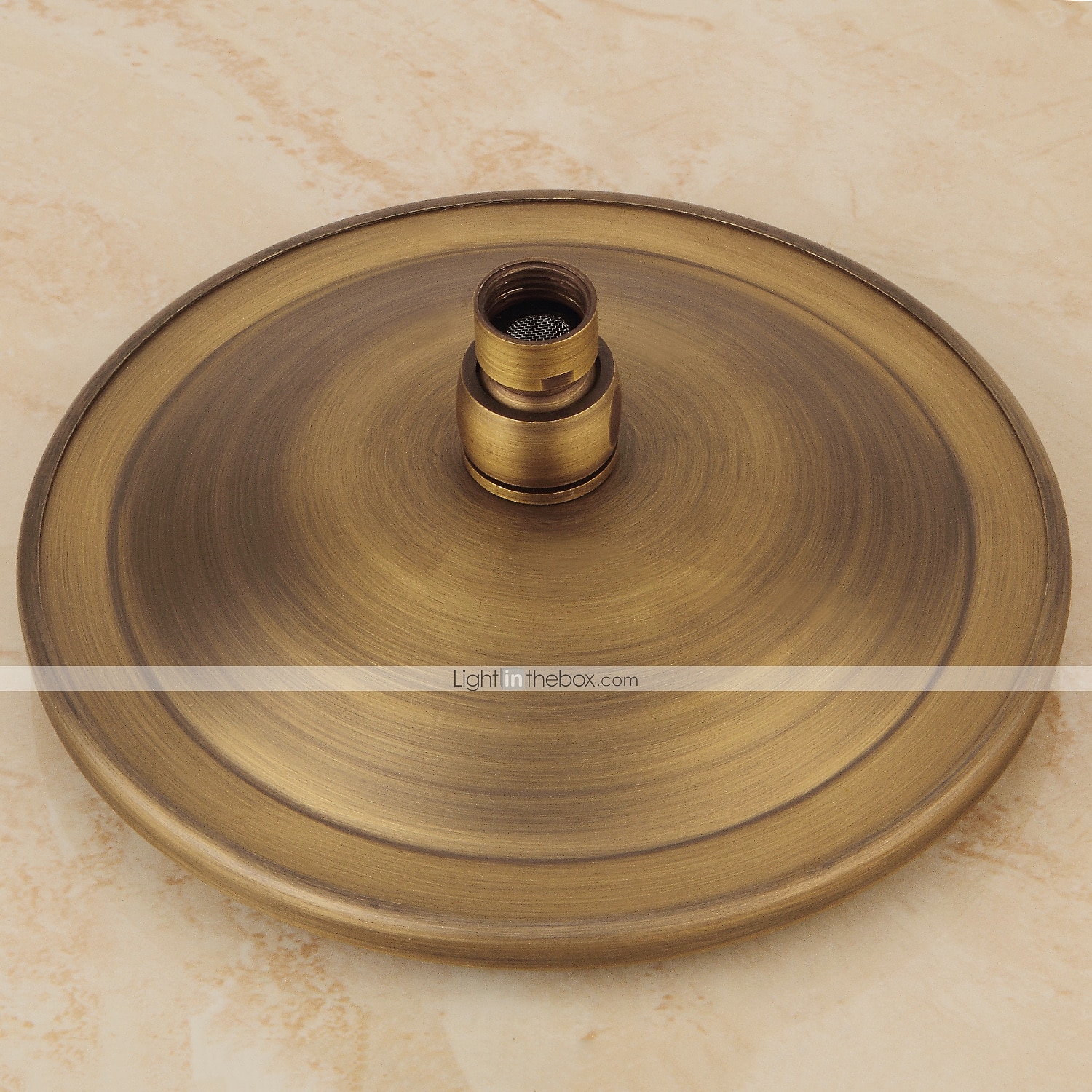 Shower Faucet,Shower System/Rainfall Shower Head System Set Handshower Included pullout Rainfall Shower Vintage Style/Country Brass Mount Outside Ceramic Valve Bath Shower Mixer Taps 2026 - $307.79 –P3