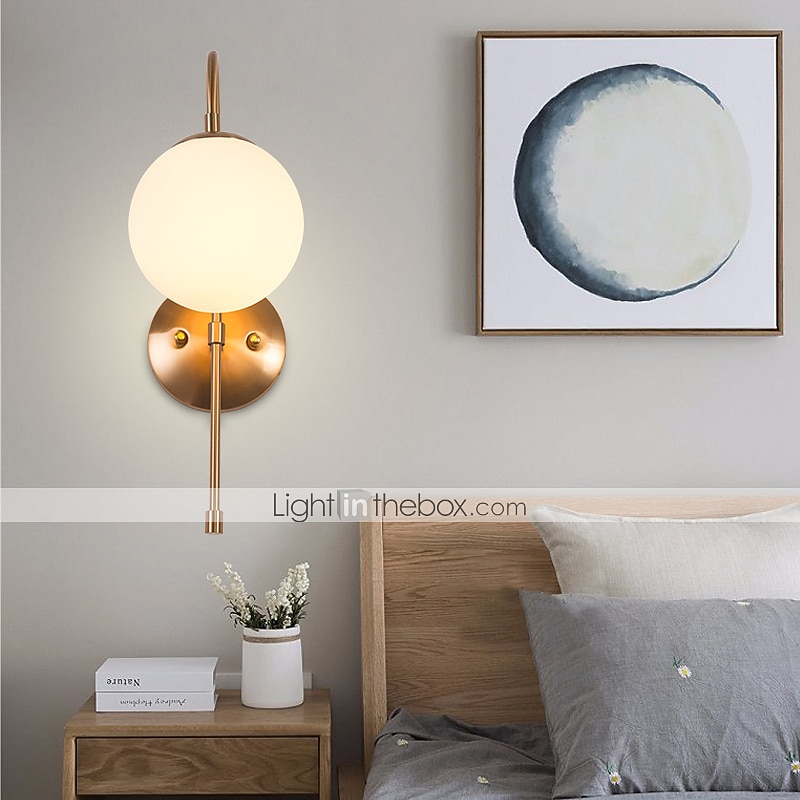 lightinthebox mini stil creativ modern stil nordic lumini cu LED de perete living dormitor lumina de perete din fier 110-240 v 2026 - $130.99 –P3