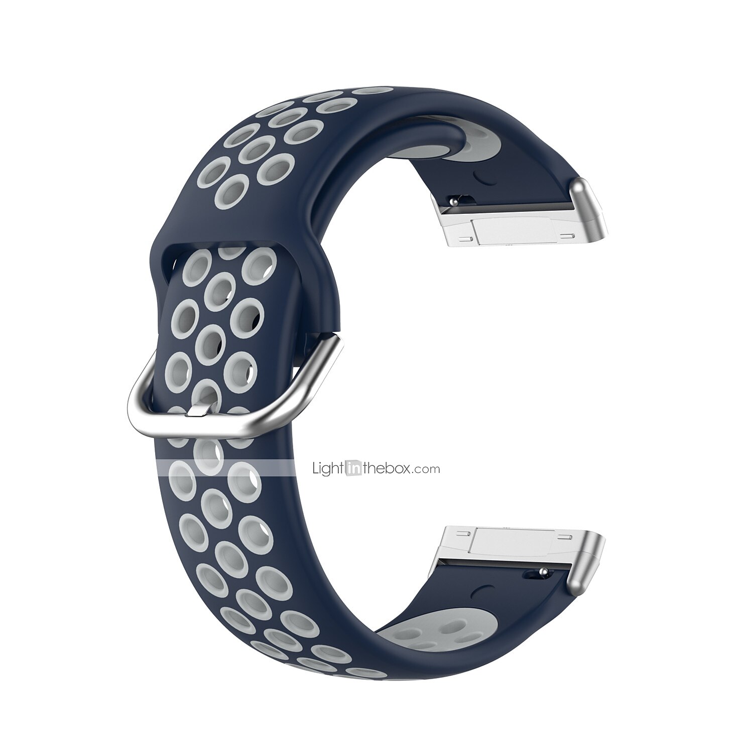 Smart Watch Band Συμβατό με Fitbit Versa 4 Sense 2 Versa 3 Sense κράμα σιλικόνη Εξυπνο ρολόι Λουρί Ελαστικό Ρυθμιζόμενο Πόρπη από ανοξείδωτο ατσάλι Αθλητικό Μπρασελέ Αντικατάσταση Περικάρπιο 2025 - $14.99 –P19