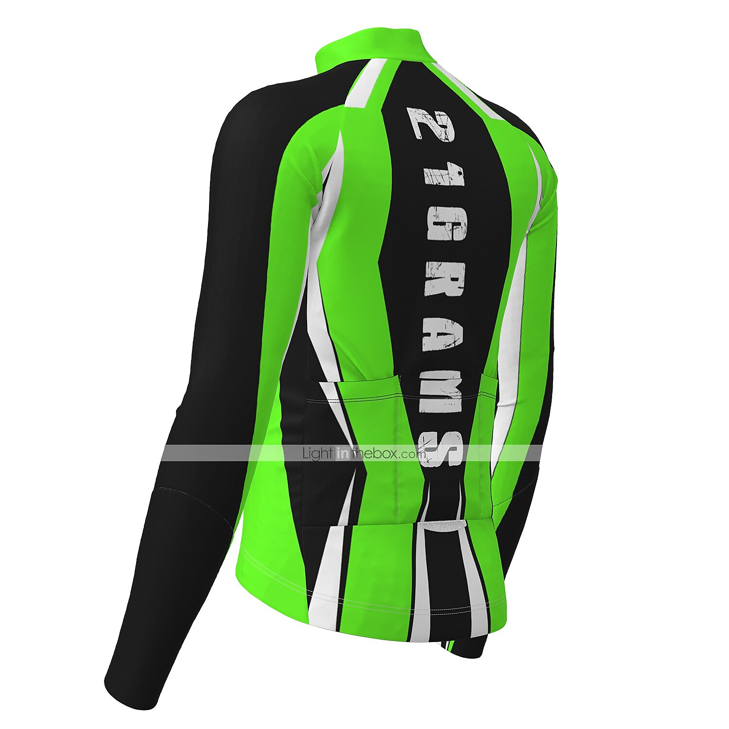 Herren Fahrradjacke Radjacke Radtrikot fahrradbekleidung Fahrradtrikot Langarm Fahhrad Jacke Trikot Shirt mit 3 Gesäßtaschen MTB Mountain Rennrad warm warm halten Atmungsaktiv Schnelltrocknend Gelb 2025 - $32.99 –P1