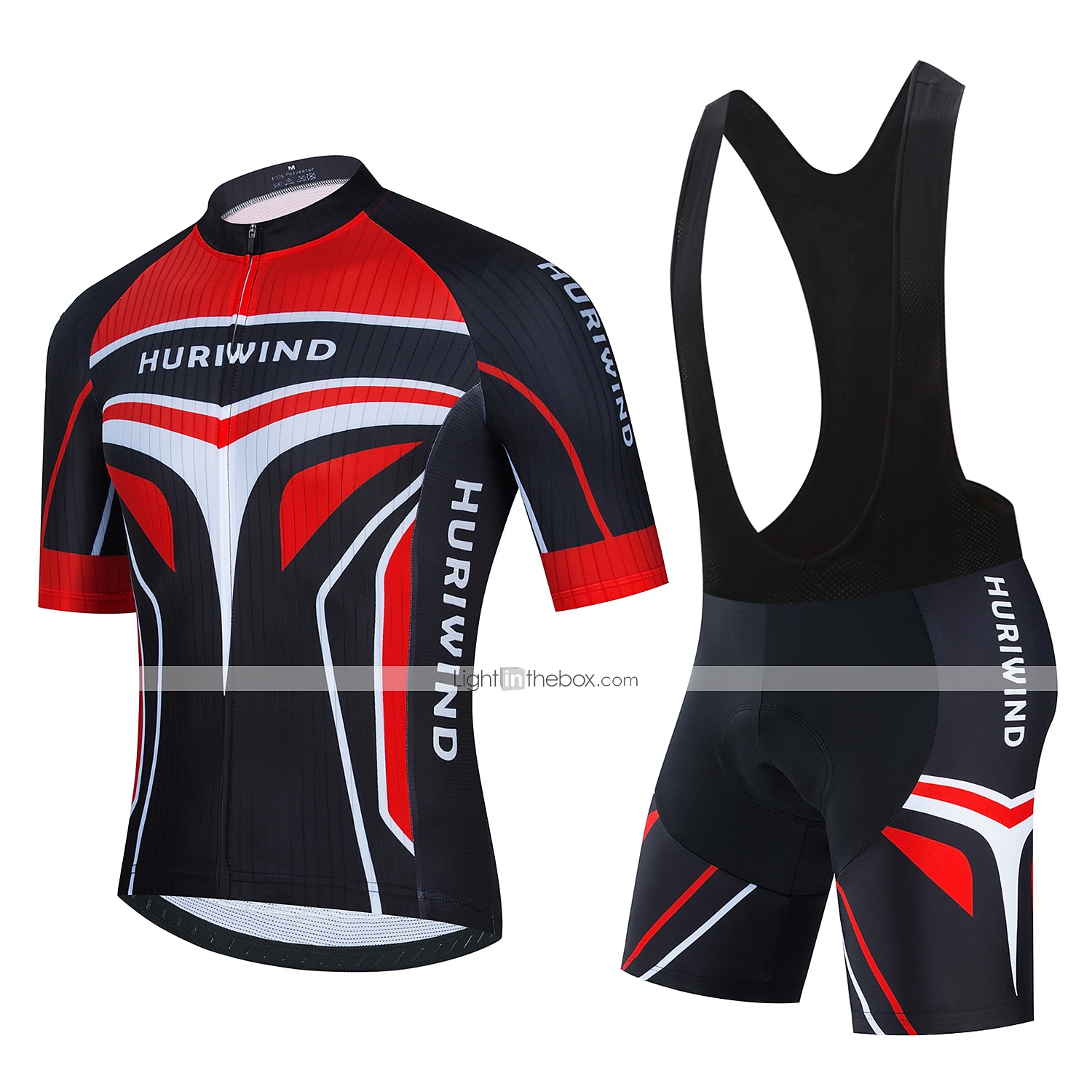 Men's Cycling Jersey with Bib Shorts Cycling Jersey with Shorts Short Sleeve Mountain Bike MTB Road Bike Cycling Black Red Blue Graphic Bike Clothing Suit 3D Pad Breathable Quick Dry Reflective 2025 - $41.99 –P6