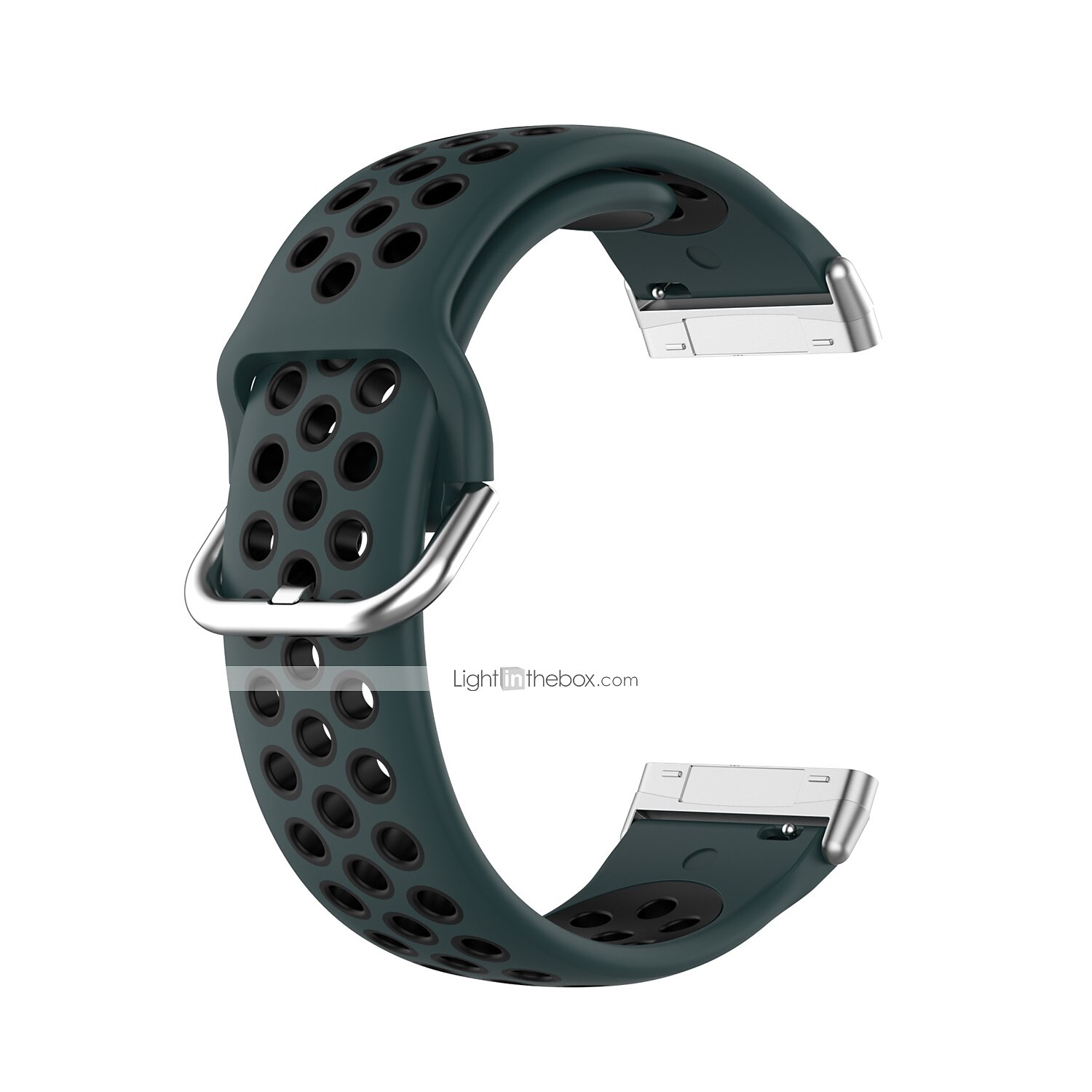 Smart Watch Band Συμβατό με Fitbit Versa 4 Sense 2 Versa 3 Sense κράμα σιλικόνη Εξυπνο ρολόι Λουρί Ελαστικό Ρυθμιζόμενο Πόρπη από ανοξείδωτο ατσάλι Αθλητικό Μπρασελέ Αντικατάσταση Περικάρπιο 2025 - $14.99 –P8