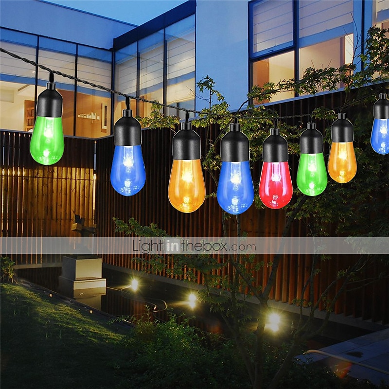 1,5 m 2 m 3 m 4 m 5 m 10 m bec retro lumini de șir acrilice bule lumini de șir de Halloween petrecere de Crăciun decorativ lumini de grădină nunta alb cald rgb alb albastru 2025 - $16.49 –P13