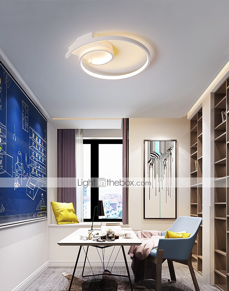 42cm 52cm plafoniera a led design a spirale rotonda nuova lampada da camera da letto led new fashion semplice lampada da soffitto in camera studio personalizzato in alluminio lampade da sala da pranzo del 2025 a $204.99 –P8