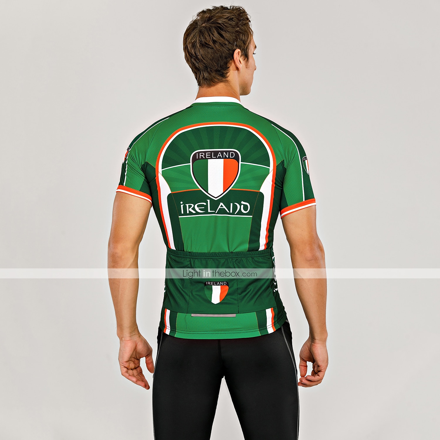 Homme Maillot Velo Cyclisme Manche Courte Cyclisme Maillot Top avec 3 poches arrière VTT Vélo tout terrain Vélo Route Respirable Séchage rapide Evacuation de l'humidité Poche arrière Gris foncé Vert de 2025 ? $28.99 –P8