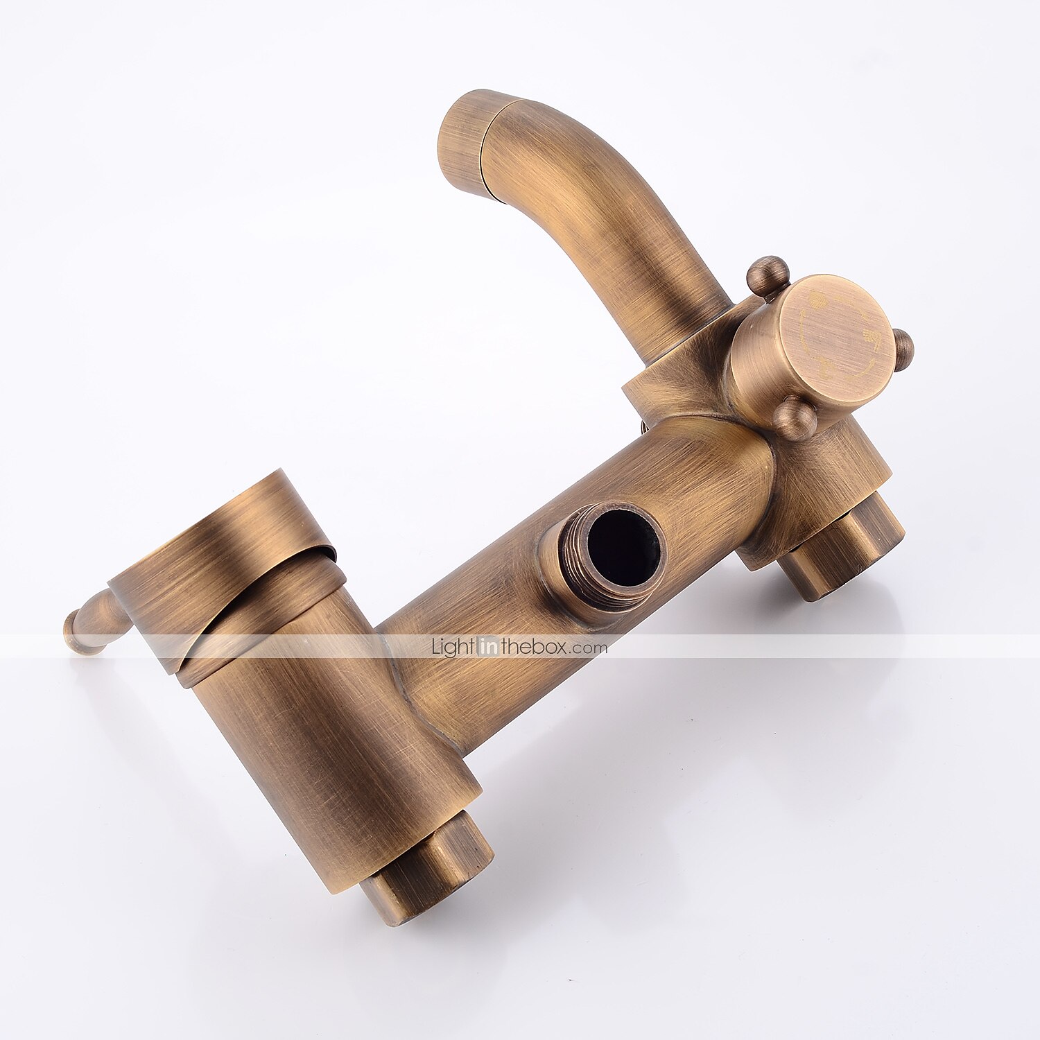 Shower Faucet,Shower System Set Handshower Included pullout Waterfall Vintage Style/Country Brass Mount Outside Ceramic Valve Bath Shower Mixer Taps 2025 - $323.99 –P12