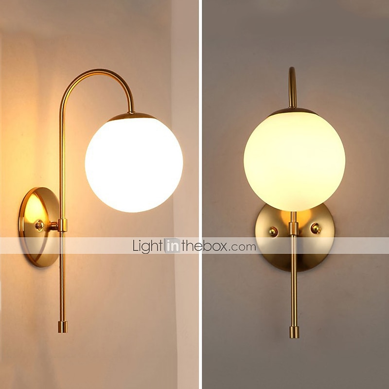 lightinthebox mini stil creativ modern stil nordic lumini cu LED de perete living dormitor lumina de perete din fier 110-240 v 2026 - $130.99 –P7