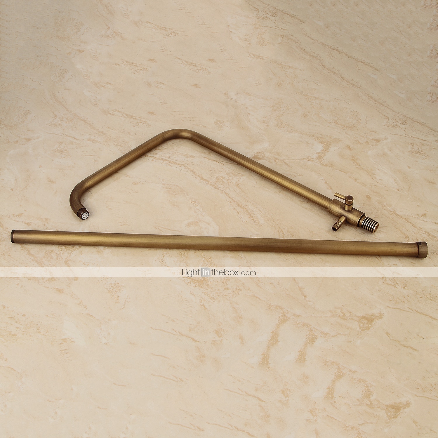 Vintage Shower System Faucet Combo Set Ceramic Mixer Valve, 8 inch Brass Rainfall Shower Head Showerhead with Handheld Spray, Antique Wall Mounted Tub and Shower Kit Bathroom Bath 2025 - $275.39 –P8