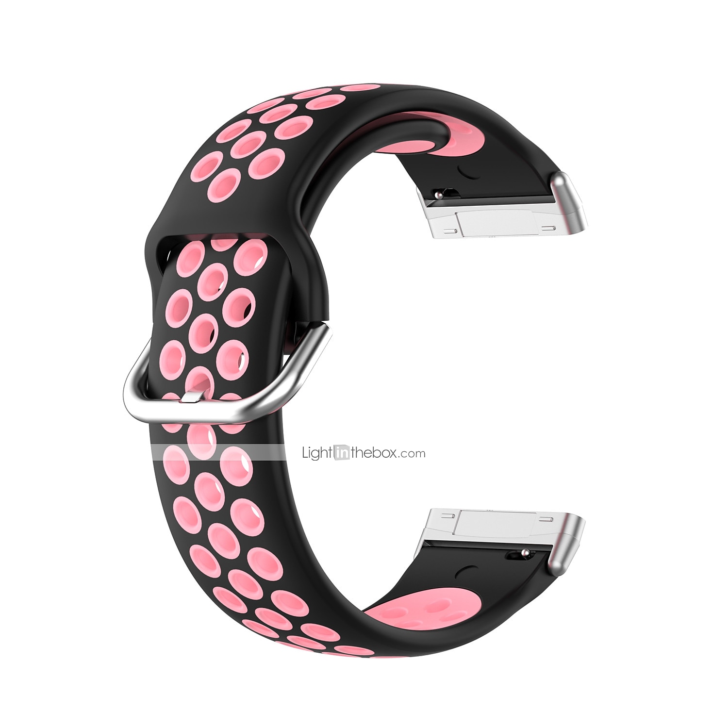 Smart Watch Band Συμβατό με Fitbit Versa 4 Sense 2 Versa 3 Sense κράμα σιλικόνη Εξυπνο ρολόι Λουρί Ελαστικό Ρυθμιζόμενο Πόρπη από ανοξείδωτο ατσάλι Αθλητικό Μπρασελέ Αντικατάσταση Περικάρπιο 2025 - $14.99 –P9