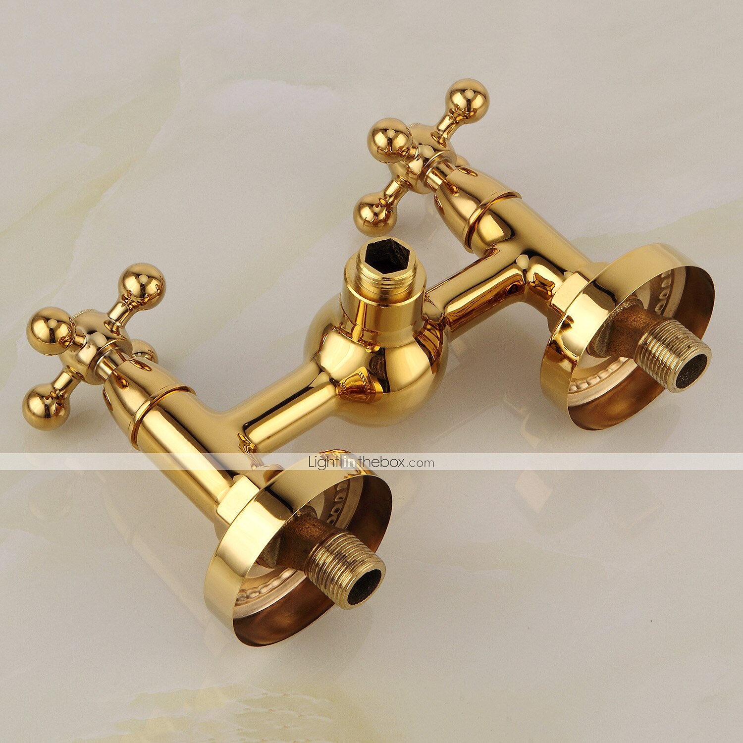 dusch kran set handdusch ingår vintage stil/country mässing/elektropläterad montering utvändig keramisk ventil badkar dusch 2025 - $145.99 –P8