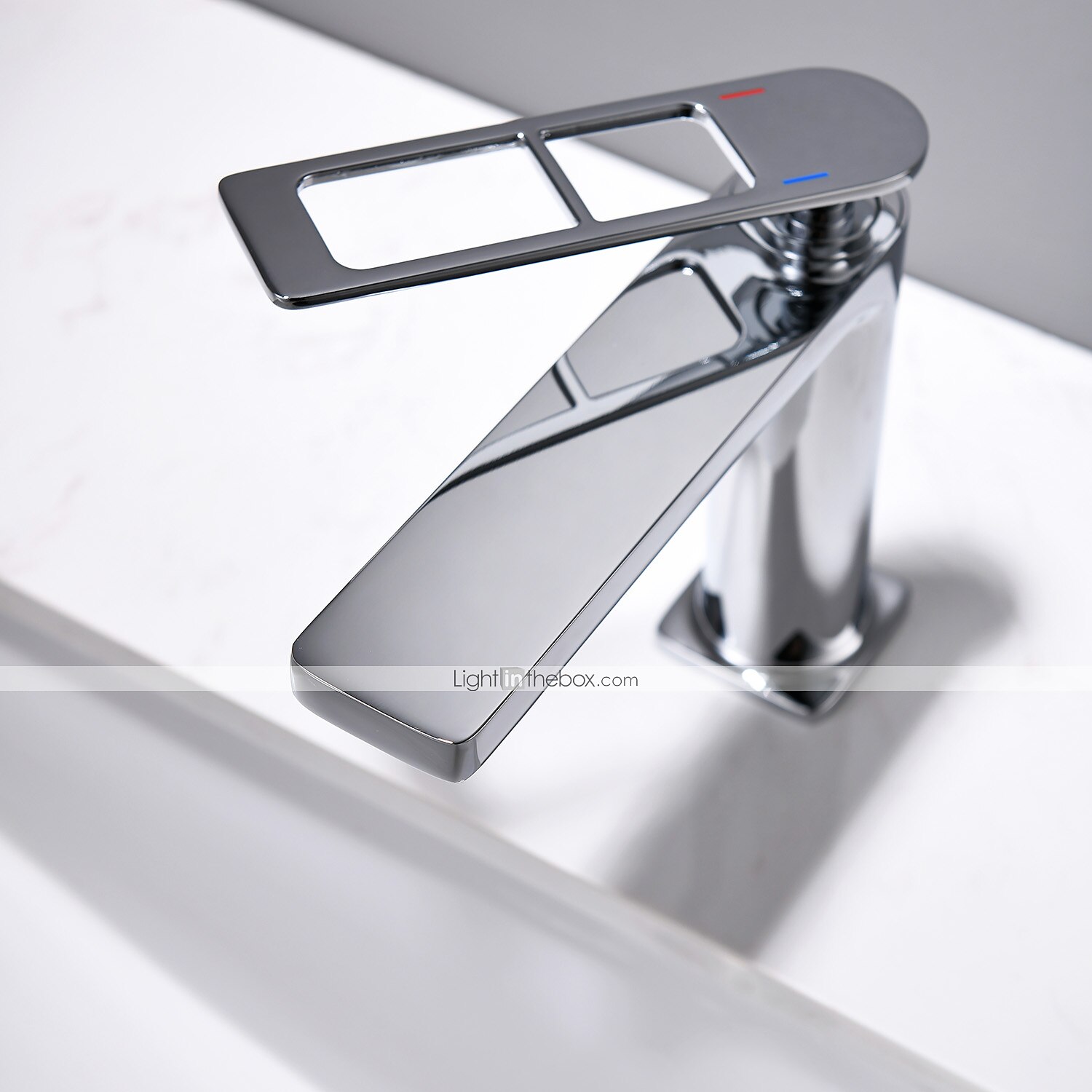 Single Handle Bathroom Faucet, Painted Finishes/Electroplated/Chrome One Hole Centerset, Brass Bathroom Sink Faucet with Hollow Handle 2025 - $145.99 –P3