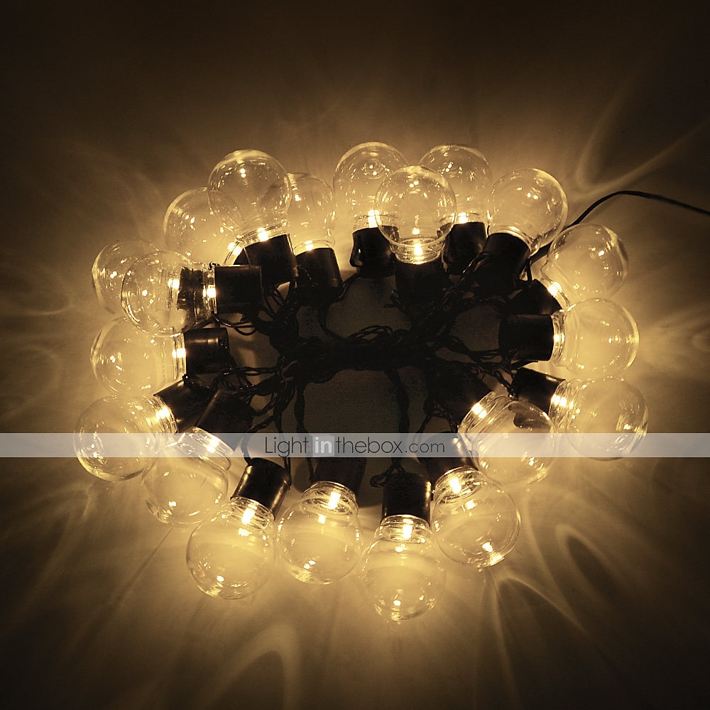 3m 10leds festoen led globe led flexibele string licht fee lamp kerst fee string licht guirlande tuin patio tuin decoratie vakantie buitenverlichting eu us plug ac110v 120v 220v 230v 240v 2025 - $13.49 –P12