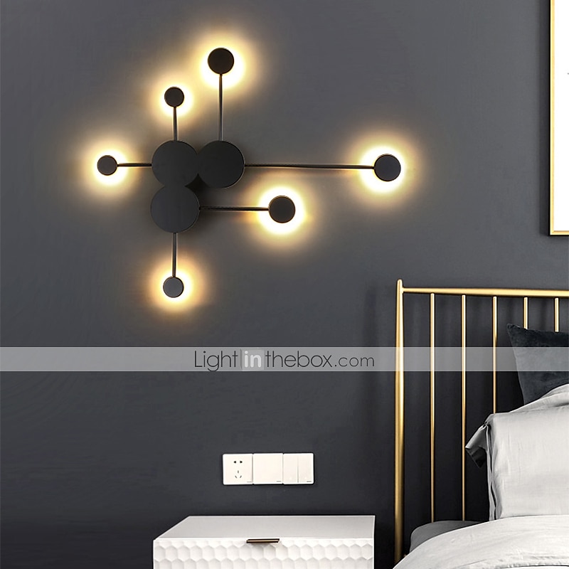 lightinthebox luci da parete a led moderne in stile nordico da incasso plafoniere antiriflesso creativo soggiorno ufficio applique da parete in ferro 110-120v 220-240v 8 w del 2025 a $170.99 –P5