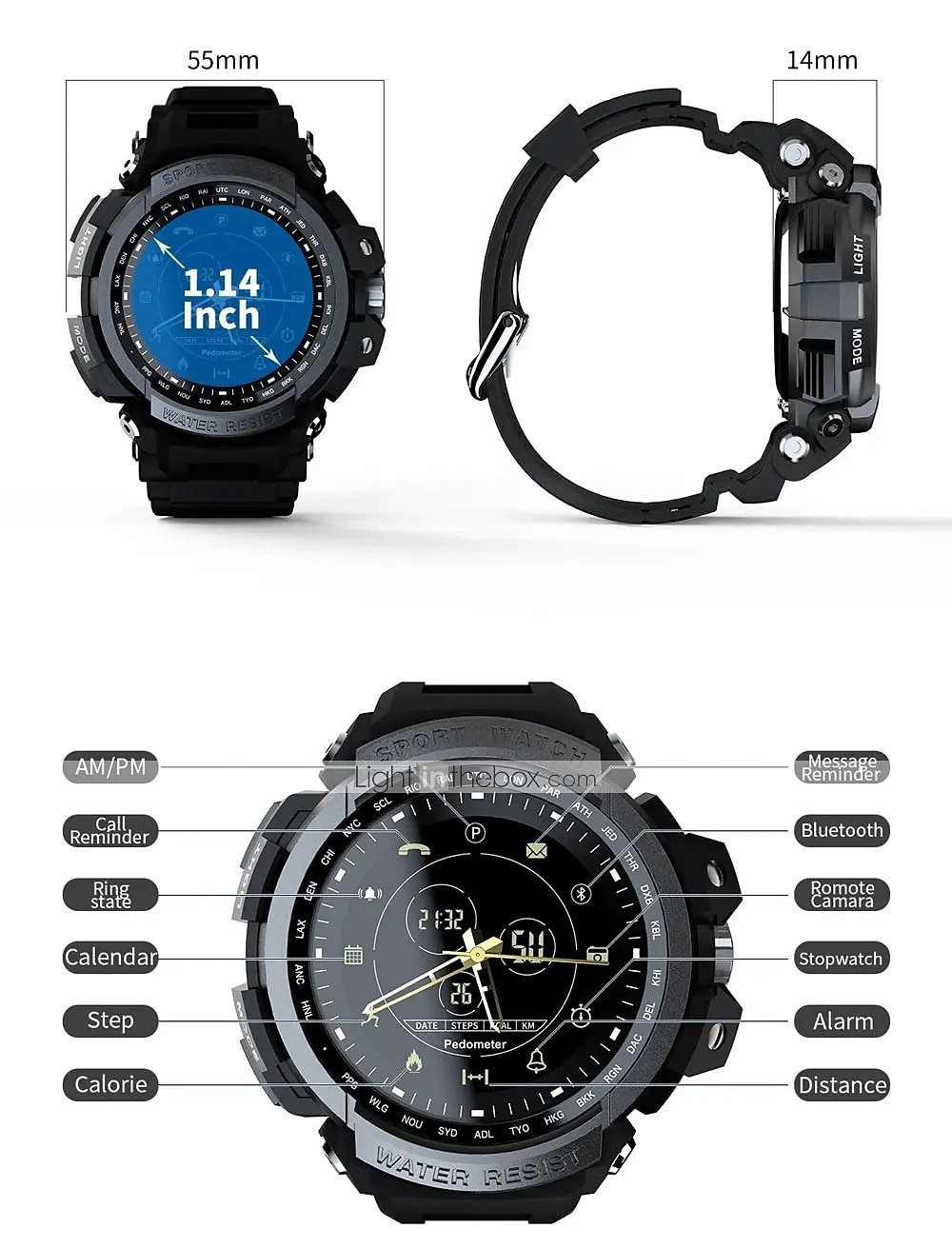 Lokmat hot sale mk28 smartwatch