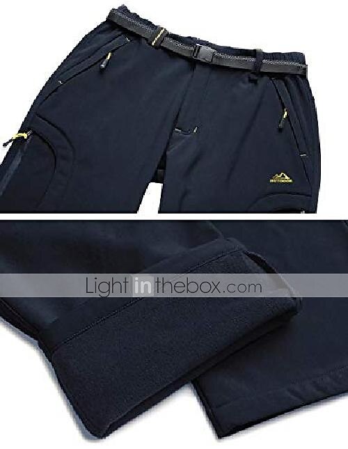män softshell byxor snöbyxor män skidbyxor arbetsbyxor snowboardbyxor vandringsbyxor regnbyxor vattentäta byxor vinterbyxor skidbyxor 2025 - $42.99 –P2