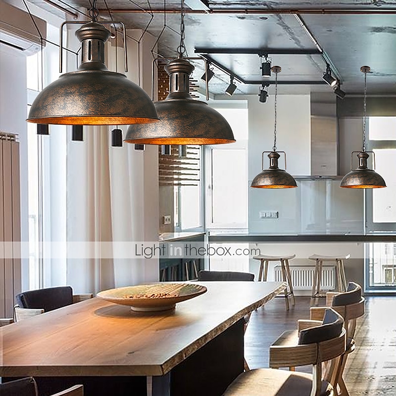 41cm led luz pendente estilo nórdico vintage design único acabamento em metal pintado bar restaurante 110-120v 220-240v de 2026 por $172.99 –P3
