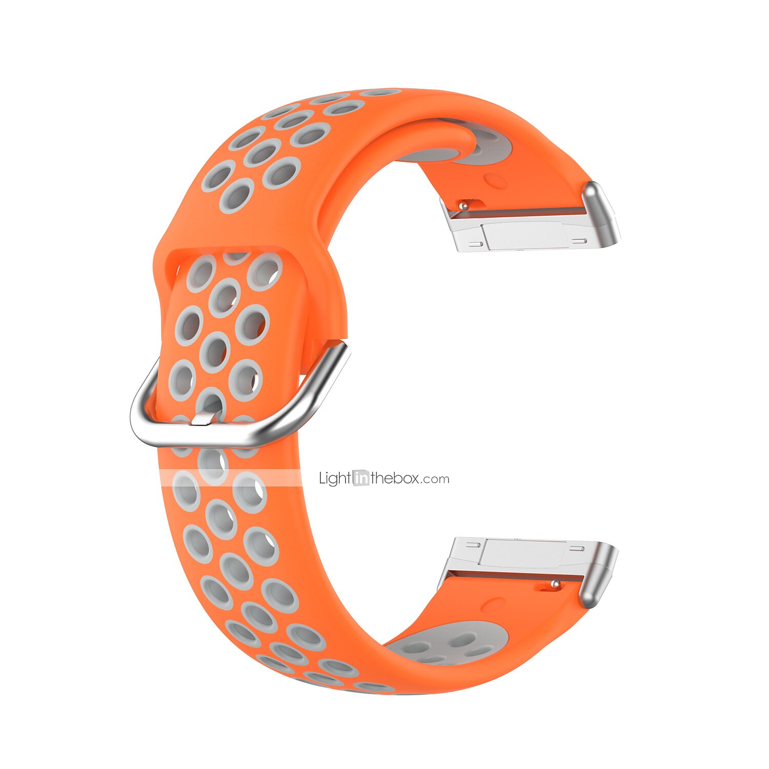 Smart Watch Band Συμβατό με Fitbit Versa 4 Sense 2 Versa 3 Sense κράμα σιλικόνη Εξυπνο ρολόι Λουρί Ελαστικό Ρυθμιζόμενο Πόρπη από ανοξείδωτο ατσάλι Αθλητικό Μπρασελέ Αντικατάσταση Περικάρπιο 2025 - $14.99 –P7