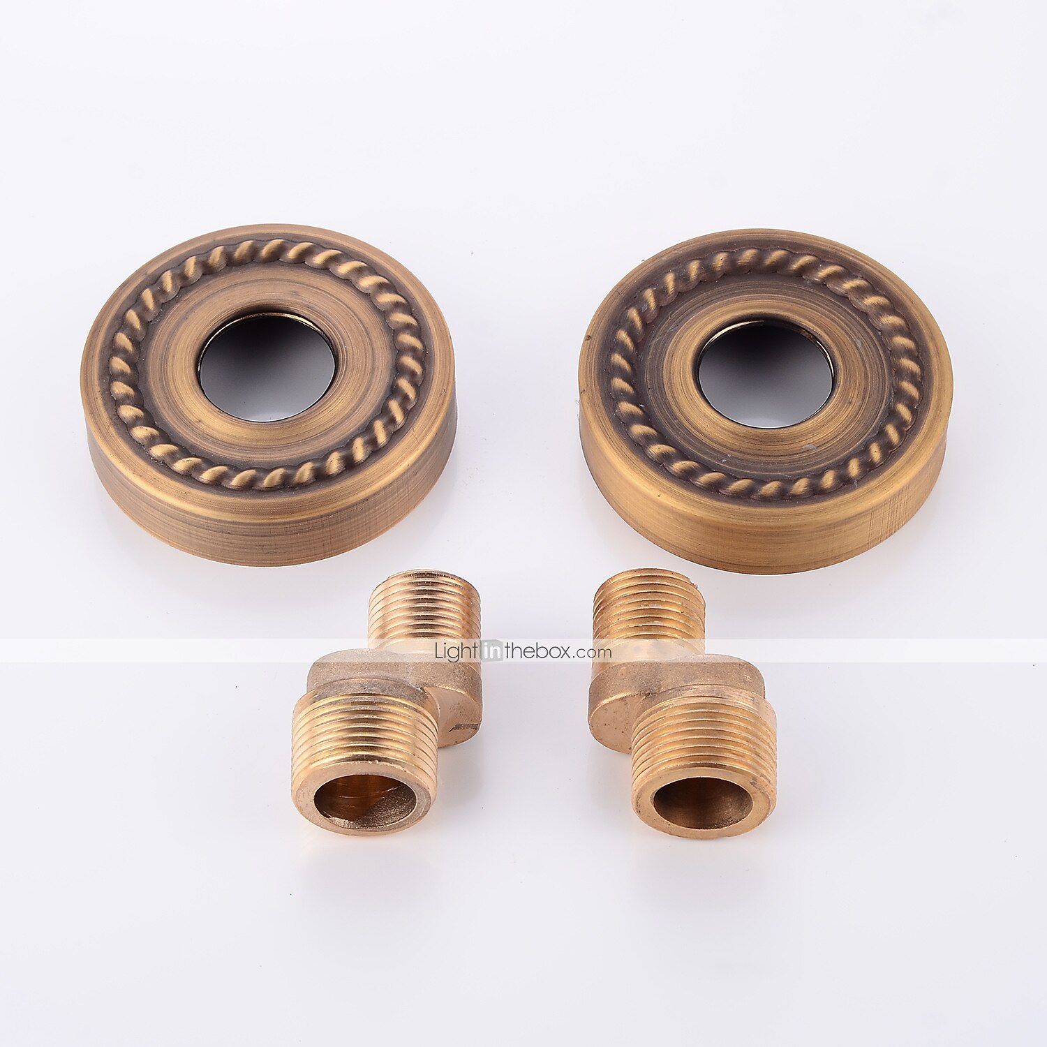 Shower Faucet,Shower System Set Handshower Included pullout Waterfall Vintage Style/Country Brass Mount Outside Ceramic Valve Bath Shower Mixer Taps 2025 - $323.99 –P5