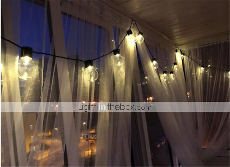 3m 10leds festoen led globe led flexibele string licht fee lamp kerst fee string licht guirlande tuin patio tuin decoratie vakantie buitenverlichting eu us plug ac110v 120v 220v 230v 240v 2025 - $13.49 –P6