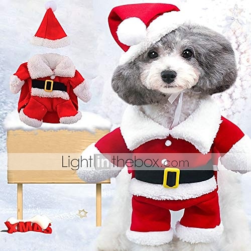 Santa costumes 2025 for dogs