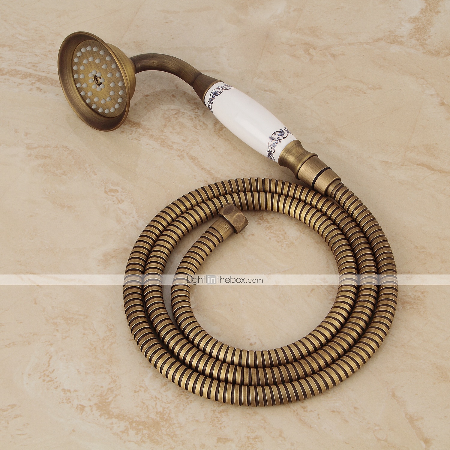 Ensemble de robinet de douche en laiton, mélangeurs à un trou installation murale cascade jet portable douchette avec eau froide/chaude de 2025 ? $137.99 –P4