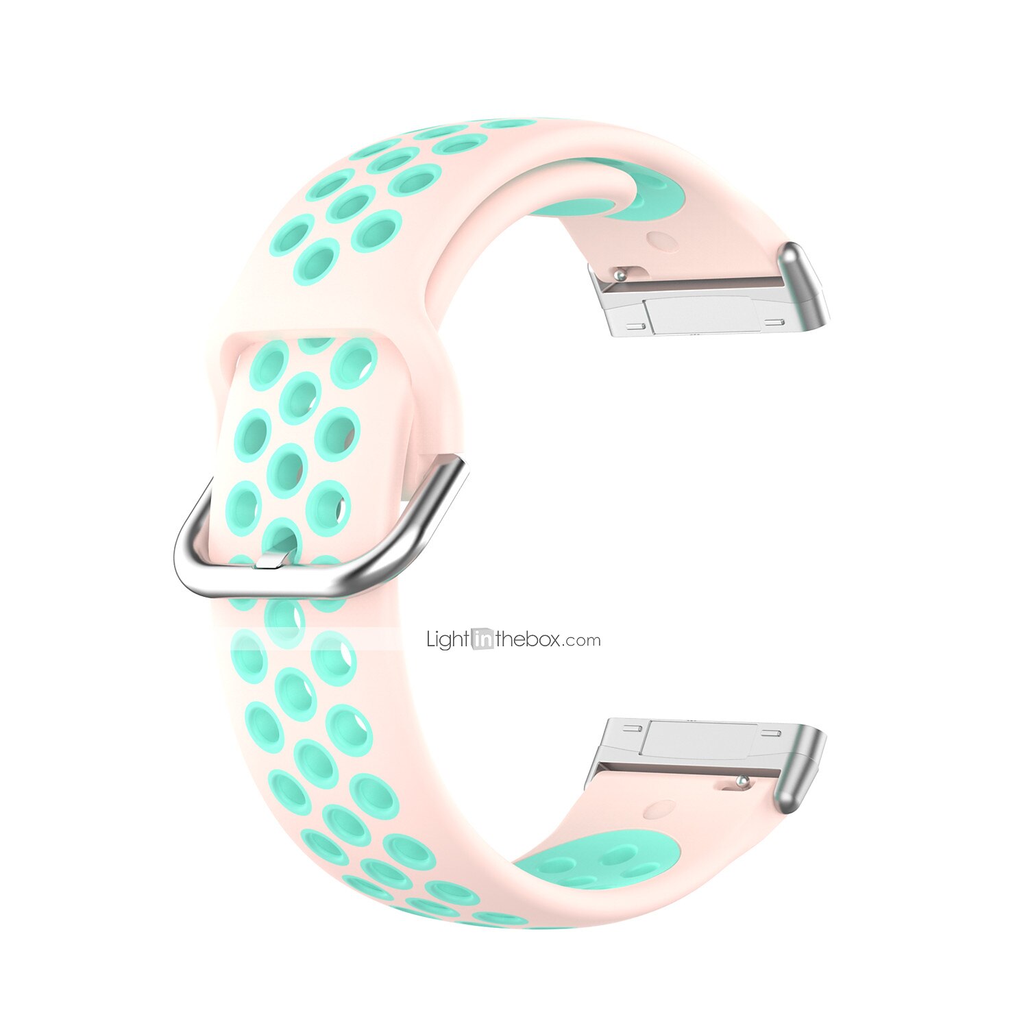 Smart Watch Band Συμβατό με Fitbit Versa 4 Sense 2 Versa 3 Sense κράμα σιλικόνη Εξυπνο ρολόι Λουρί Ελαστικό Ρυθμιζόμενο Πόρπη από ανοξείδωτο ατσάλι Αθλητικό Μπρασελέ Αντικατάσταση Περικάρπιο 2025 - $14.99 –P18