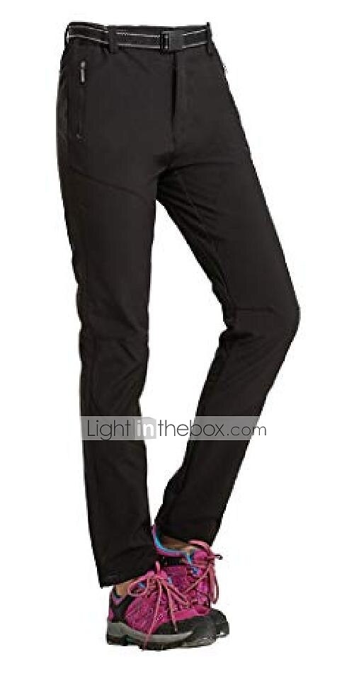 Pantalones de nieve impermeables a prueba de viento para mujer