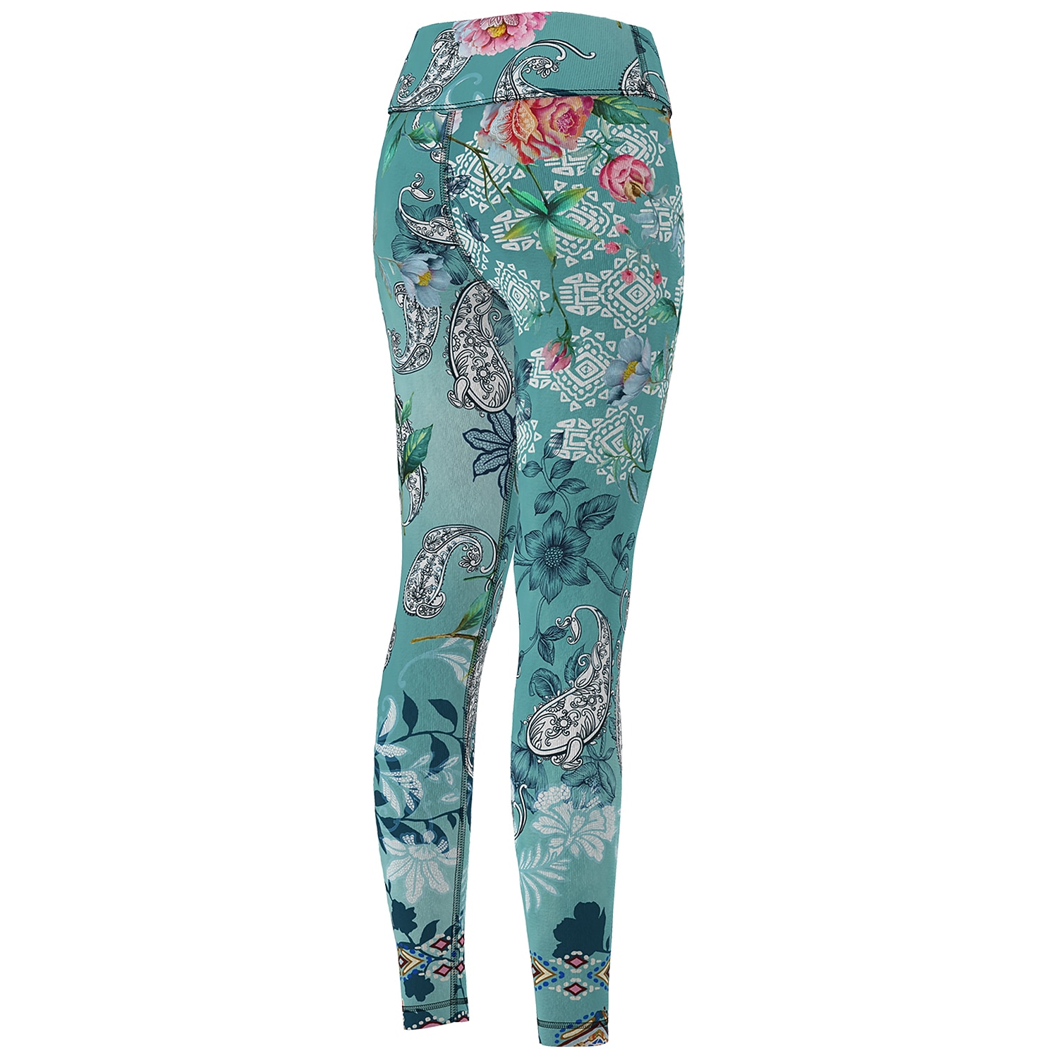 Per donna Pantaloni da yoga Sollevamento glutei Controllo addominale Vita Alta Allenamento in Palestra Corsa Fitness Collant Leggings Paisley Stampa Verde Autunno Inverno Gli sport Abbigliamento del 2026 a $16.99 –P5