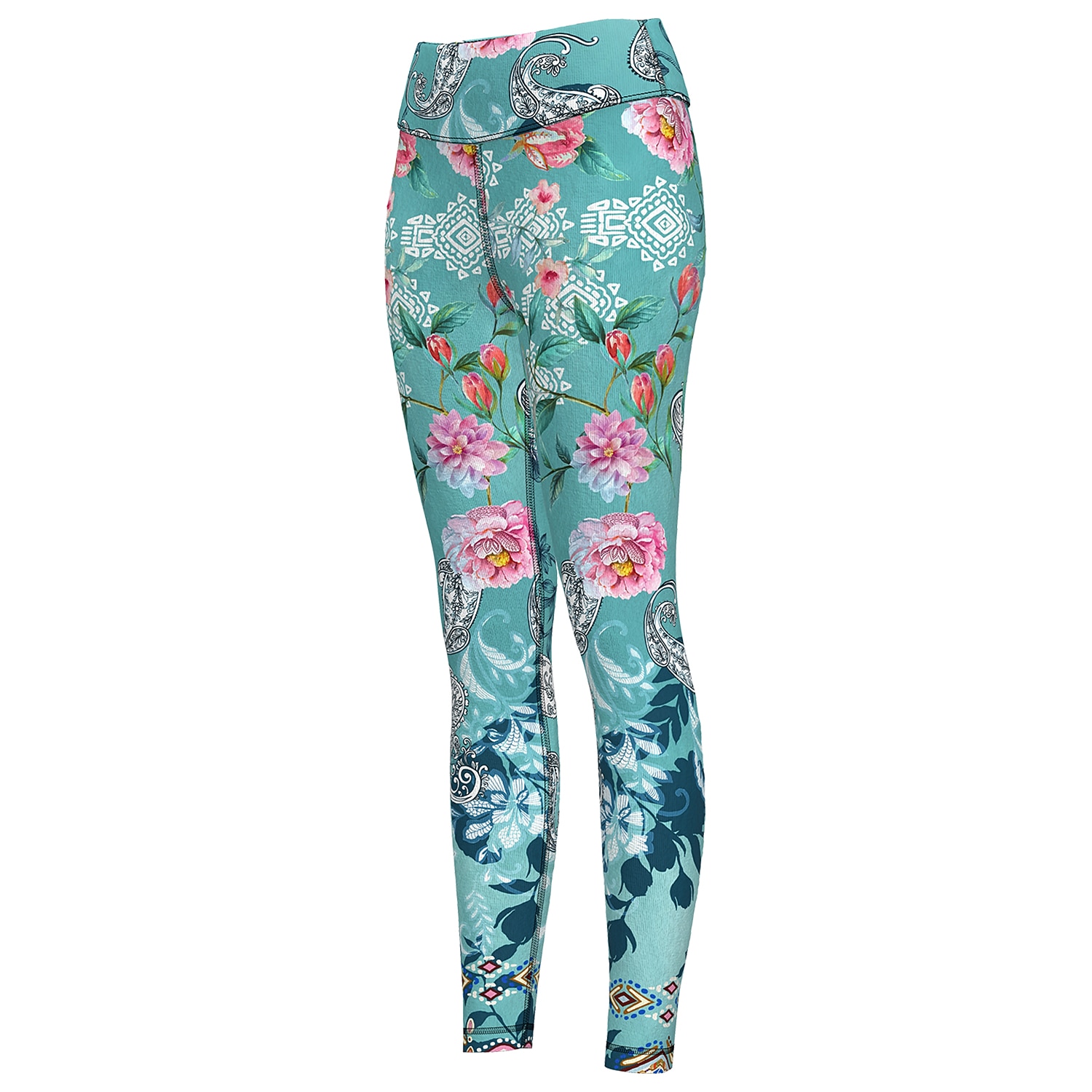 Per donna Pantaloni da yoga Sollevamento glutei Controllo addominale Vita Alta Allenamento in Palestra Corsa Fitness Collant Leggings Paisley Stampa Verde Autunno Inverno Gli sport Abbigliamento del 2026 a $16.99 –P4
