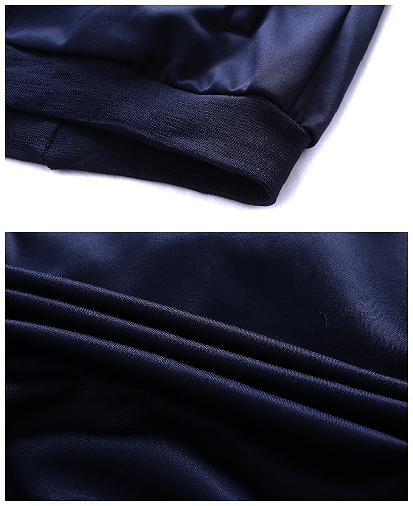 رجالي بدلة رياضية بذلة رياضة قطعتين افتح السحاب لون سادة مجموعة الزي أطقم ملابس رياضية الربيع أسود أبيض التدريب النشط الركض ركض الدفء ناعم رطوبة فتل كم طويل رياضة ألبسة رياضية مرن نسبياً عادي 2025 - ₽2290.79 –P1