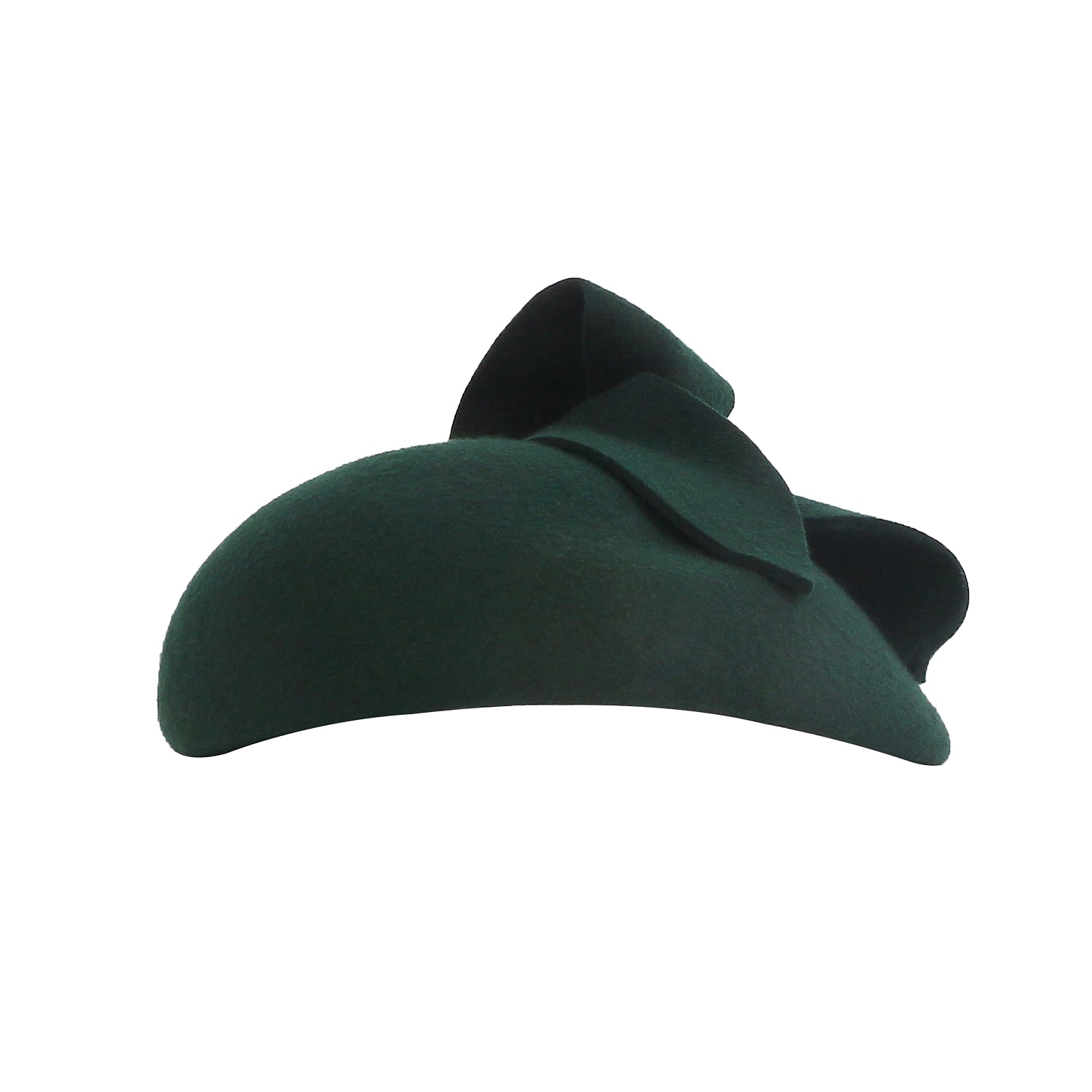Tocados elegantes para mujer, sombrero Derby de Kentucky, sombreros de lana, tocado clásico de copa Melbourne de color sólido 2025 - $41.99 –P6
