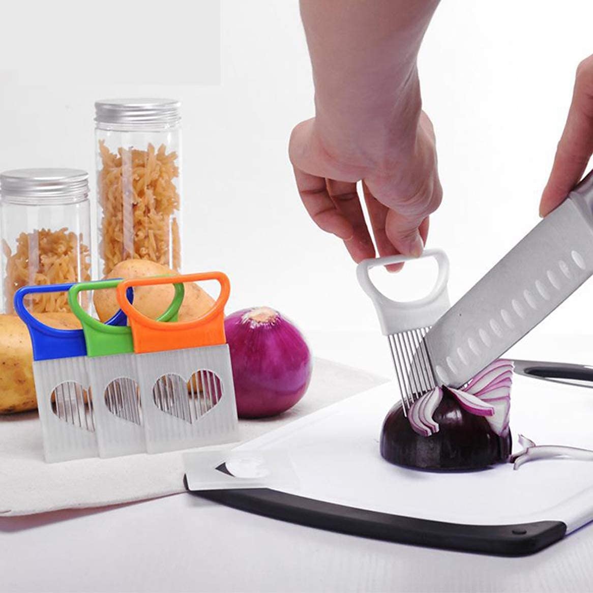 New Kitchen Gadgets Slicers Tomato Onion Vegetables Slicer Cutting