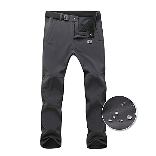 мужские альпинистские брюки из флиса soft shell, водоотталкивающие и ветрозащитные быстросохнущие спортивные брюки на открытом воздухе 2025 - $22.99 –P3