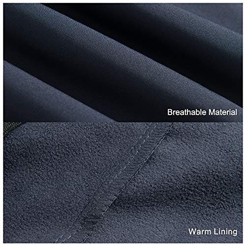 herren trekkinghose gefütterte softshellhose wanderhose funktionshose schnell trocknende hosen männer freizeithose outdoorhose stretch arbeitshose-blau-4xl 2025 - $39.99 –P4