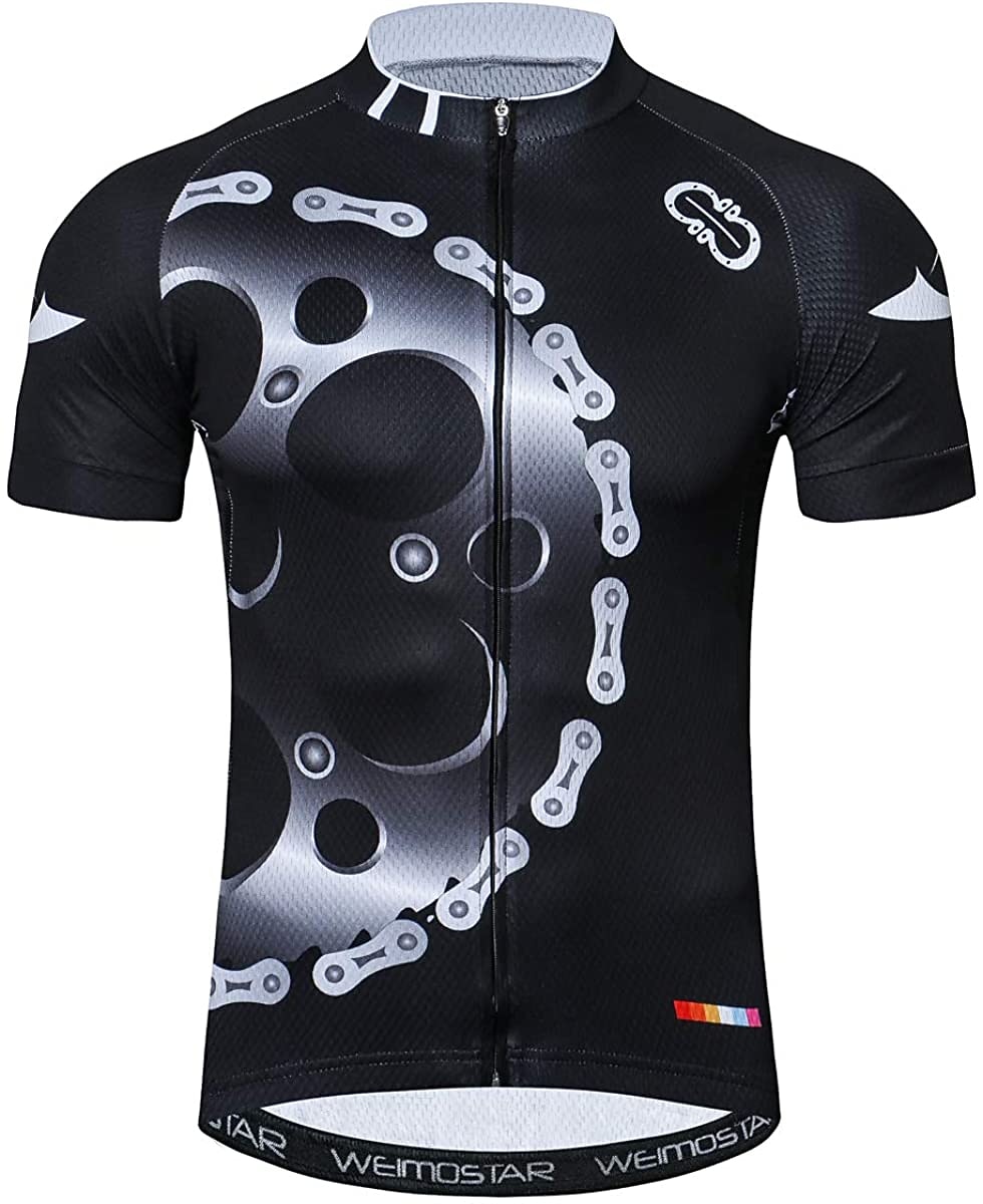 Per uomo Maglia da Ciclismo Grafico Geometrico A Motivi Manica Corta Bicicletta Maglia con 3 tasche posteriori Mountain Bike MTB Ciclismo su strada Asciugatura Rapida Morbido Tasca Posteriore del 2026 a $30.99 –P1