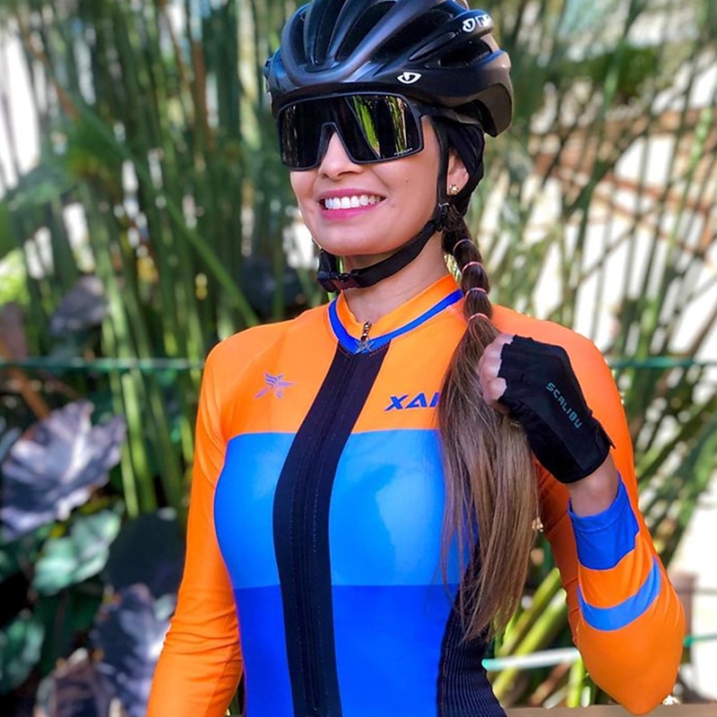 Femmes ​Combinaison néoprène de triathlon Manche Courte VTT Vélo tout terrain Cyclisme sur route Été Printemps Automne Noir Blanche Rouge À Motifs Vélo Séchage Rapide Doux Poche Arrière Évacuation de de 2026 ? $50.99 –P14