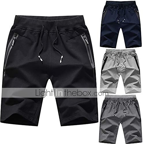 Men's Hiking Shorts Bottoms Outdoor Windproof Breathable Quick Dry Lightweight Black Blue Gray Fishing Climbing Running / Knee Length / Wear Resistance 2025 - $17.49 –P2