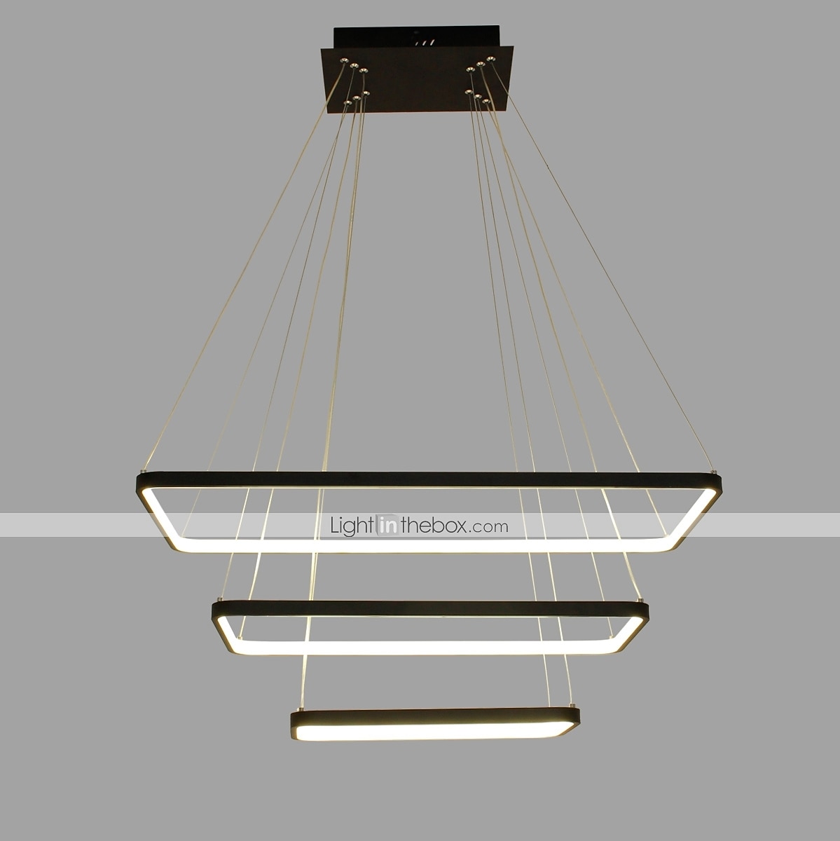 Подвесной светильник с регулируемой яркостью 80 см, светодиодный светильник геометрической формы, линейный, для гостиной, столовой, 110-120 В / 220-240 В 2026 - $299.99 –P6